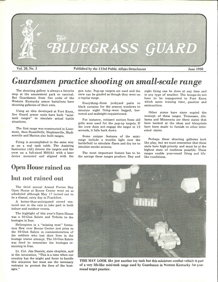 Bluegrass Guard, June 1980